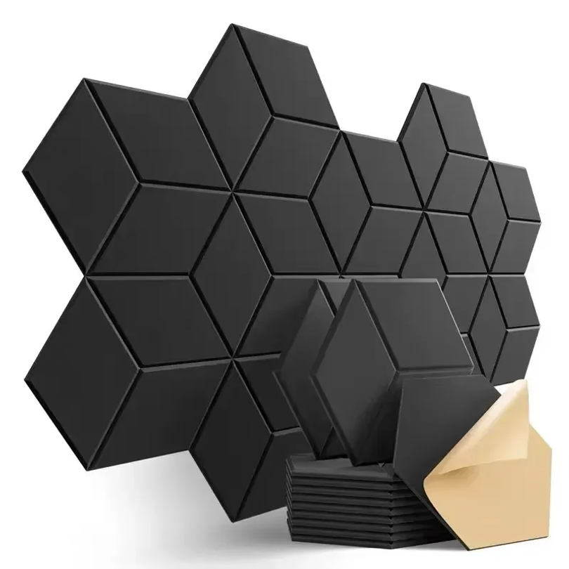Office Furniture Solutions - 12 adet kendinden yapışkanlı altıgen ses