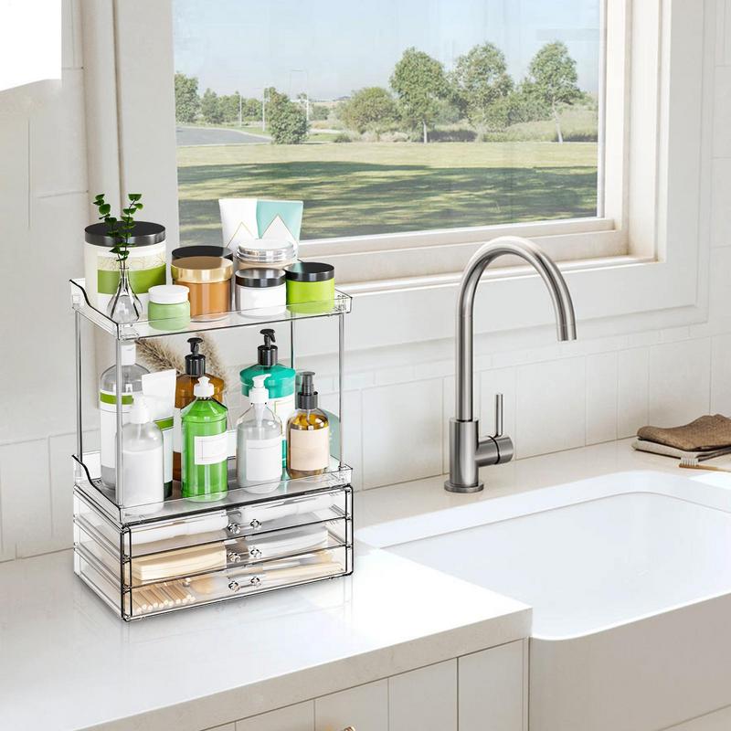Makyaj Organizatör Tezgah 2 Ka - Drawer Organizer Tray incelemesi ve fiyatı