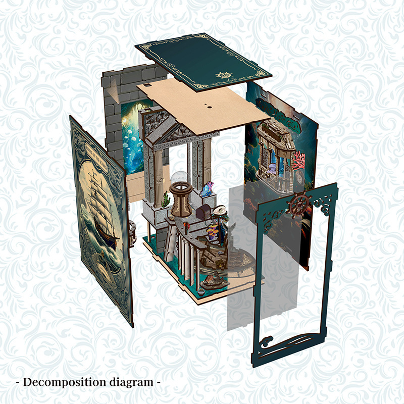 3D Ahşap DIY Kitap Ayracı Bulm - Office Furniture Solutions incelemesi ve fiyatı