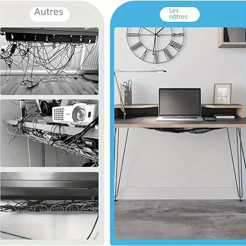 Masa Altı Kablo Düzenleme Ağı  - Pegboard Office Organizer incelemesi ve fiyatı